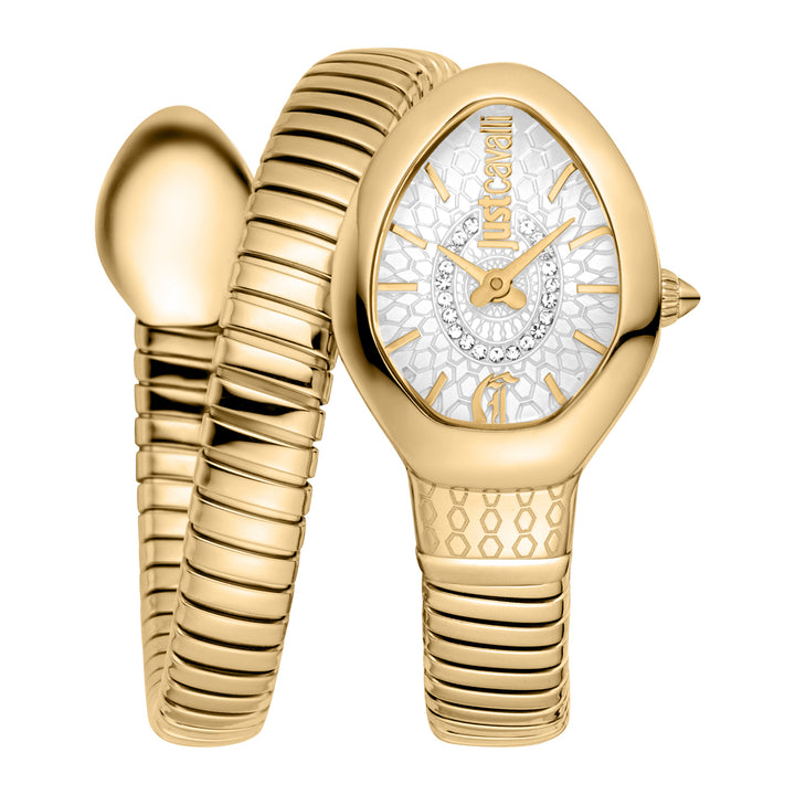 Just Cavalli Women's Signature Snake Quartz Watch