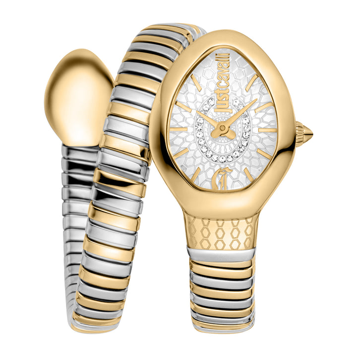 Just Cavalli Women's Signature Snake Quartz Watch