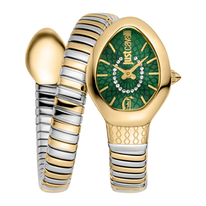 Just Cavalli Women's Signature Snake Quartz Watch