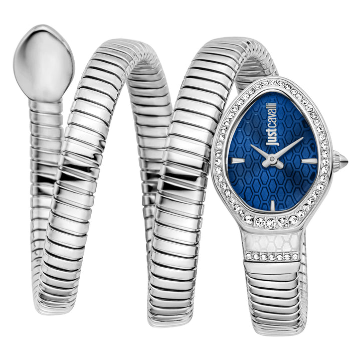 Just Cavalli Women's Signature Snake Quartz Watch