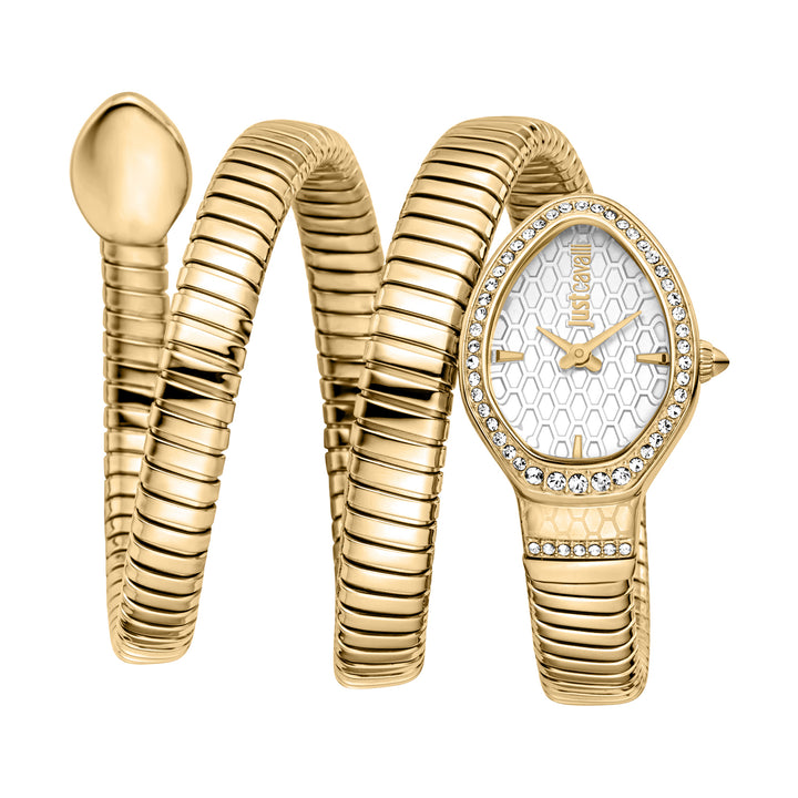 Just Cavalli Women's Signature Snake Quartz Watch