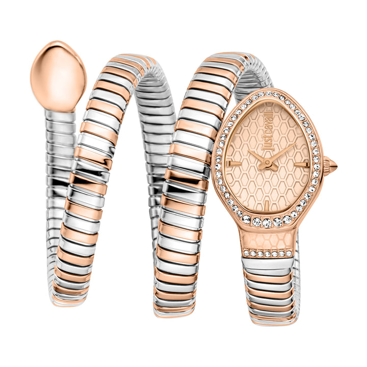 Just Cavalli Women's Signature Snake Quartz Watch