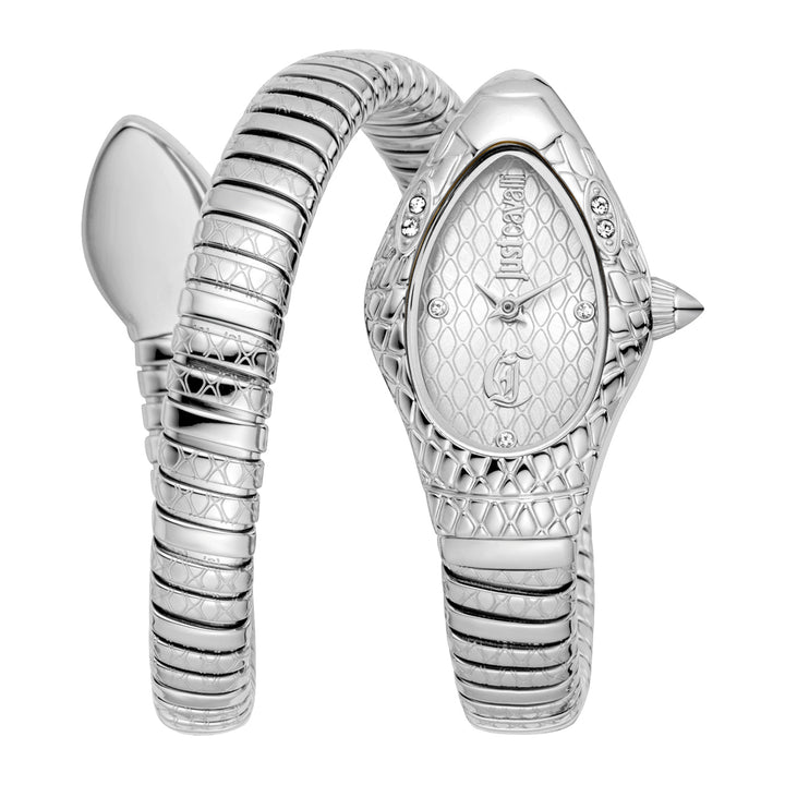 Just Cavalli Women's Signature Snake Quartz Watch