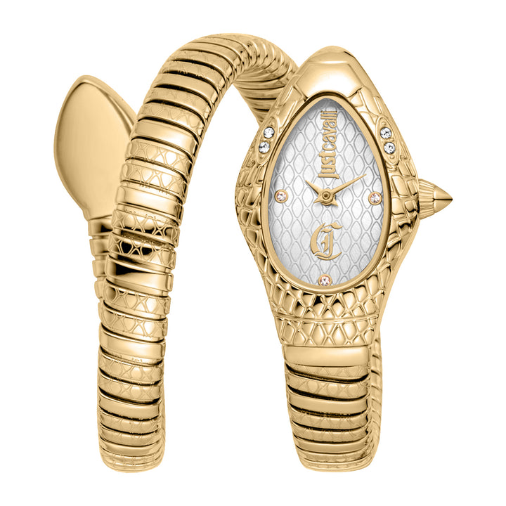 Just Cavalli Women's Signature Snake Quartz Watch