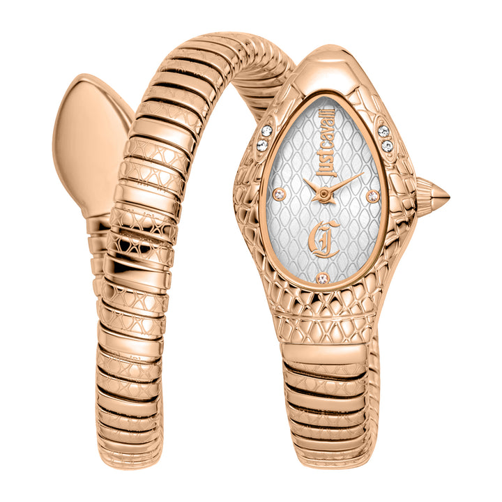 Just Cavalli Women's Signature Snake Quartz Watch
