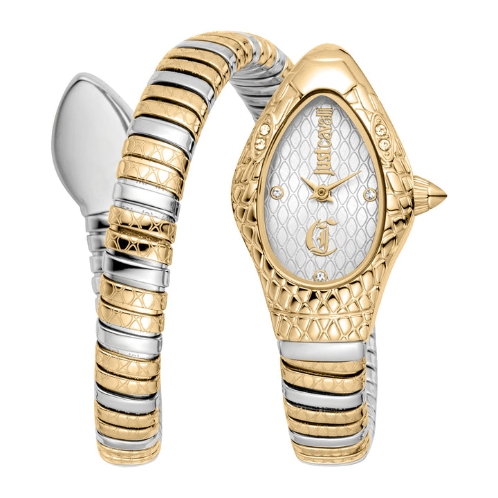 Just Cavalli Women's Signature Snake Quartz Watch