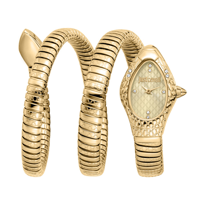 Just Cavalli Women's Signature Snake Quartz Watch