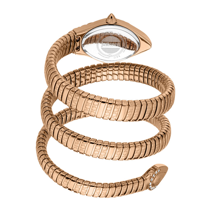 Just Cavalli Women's Signature Snake Quartz Watch