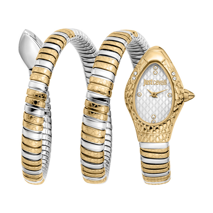 Just Cavalli Women's Signature Snake Quartz Watch