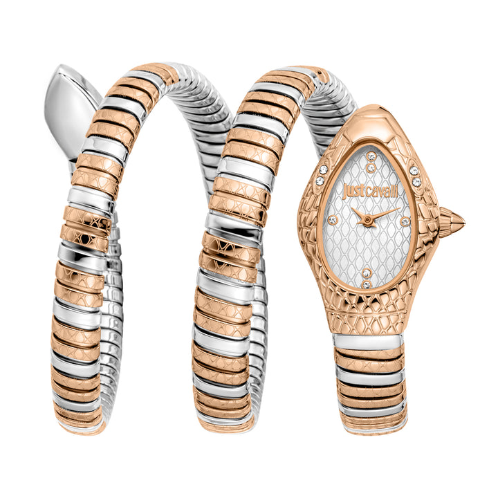 Just Cavalli Women's Signature Snake Quartz Watch