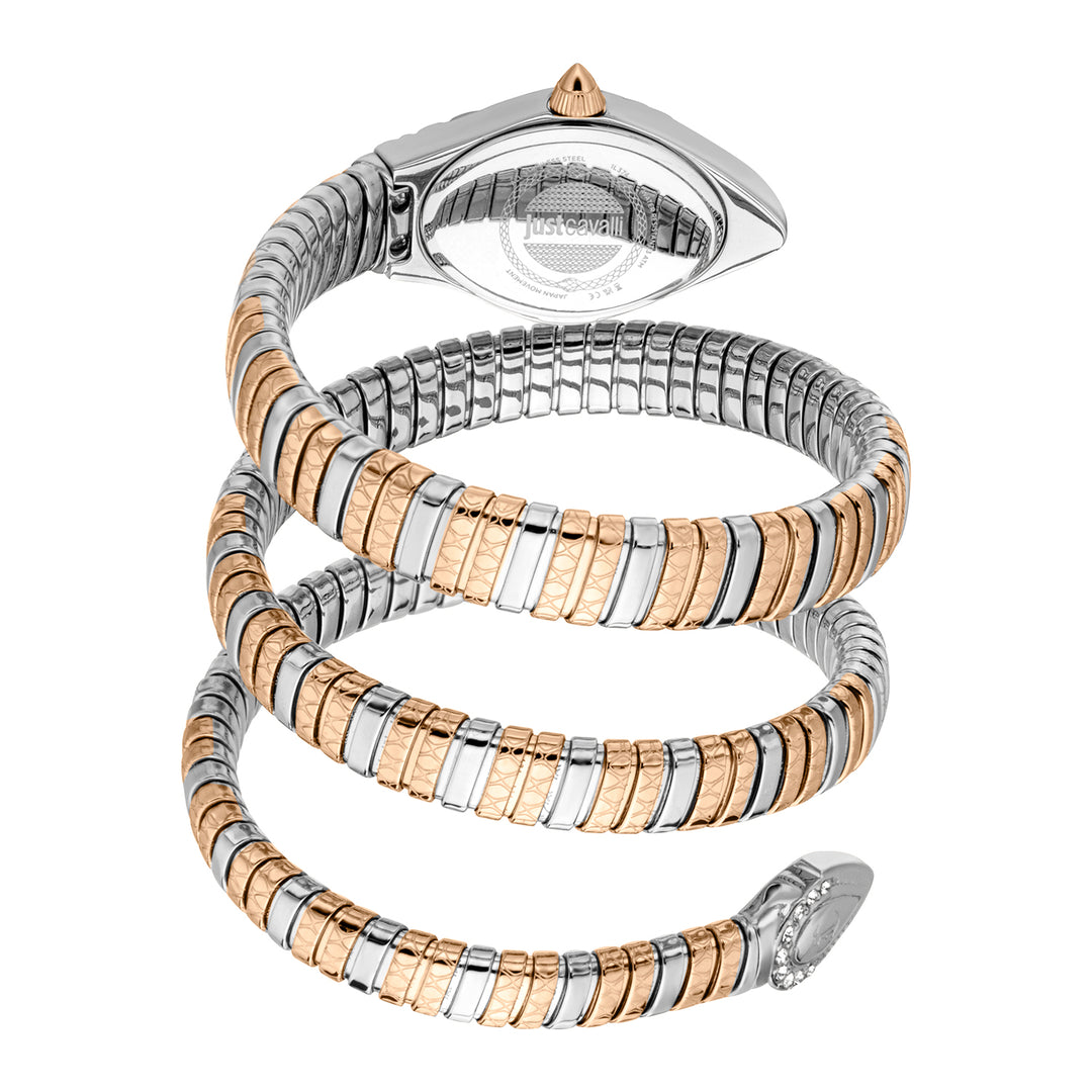 Just Cavalli Women's Signature Snake Quartz Watch