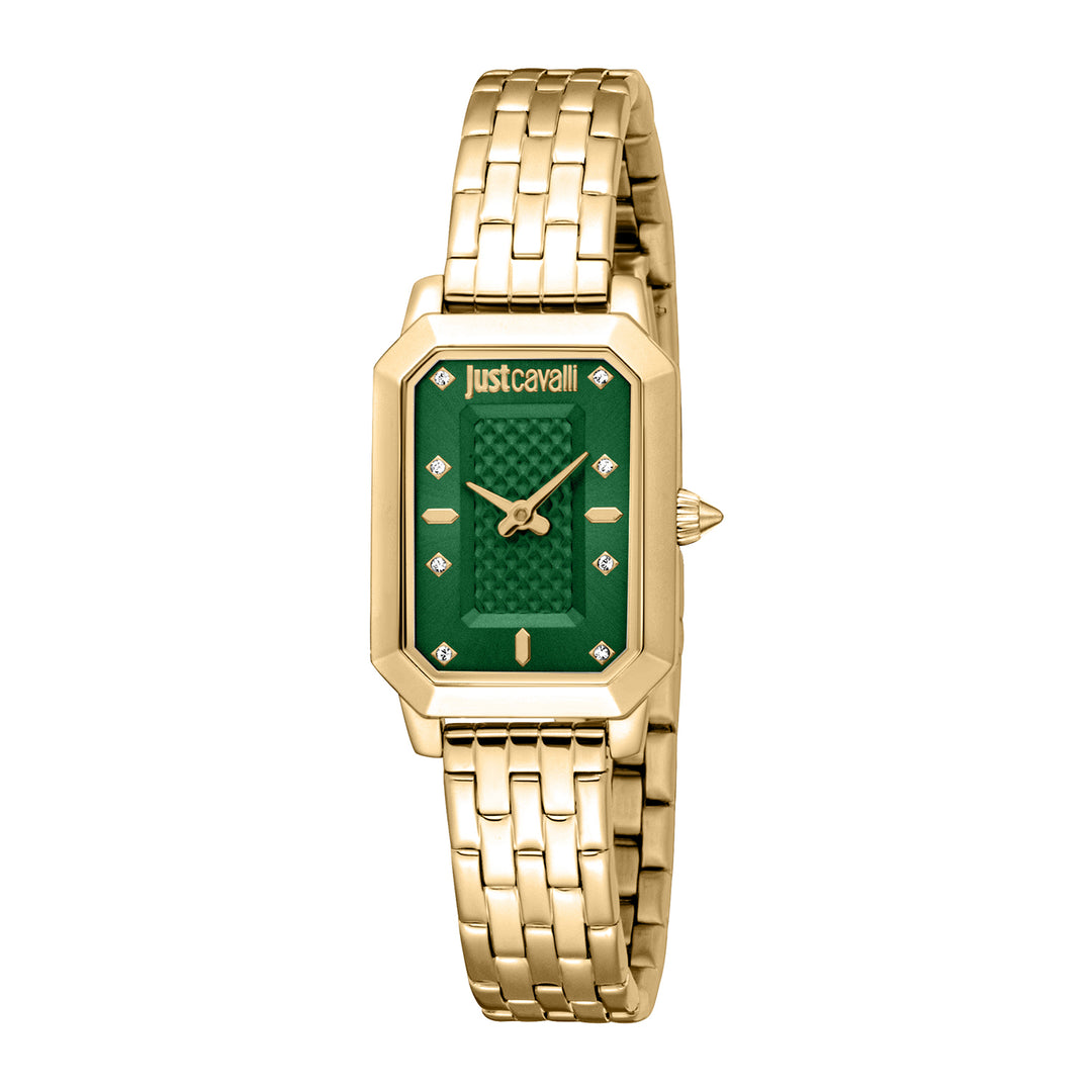Just Cavalli Women's Dark Green Dial Glam Watch
