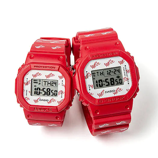 Casio G-Shock Pair Digital Quartz Watch - LOV-20B-4DR