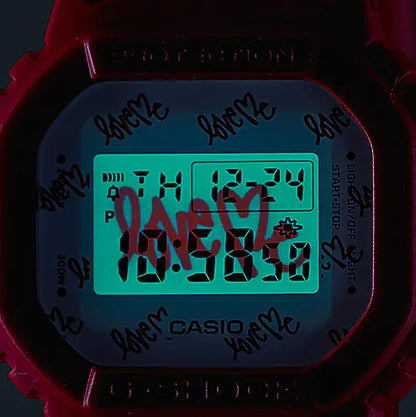 Casio G-Shock Pair Digital Quartz Watch - LOV-20B-4DR