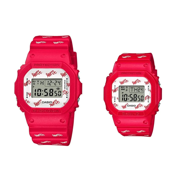 Casio G-Shock Pair Digital Quartz Watch