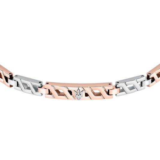 Maserati Iconic Bracelet with Ip RG 18.5+3CM