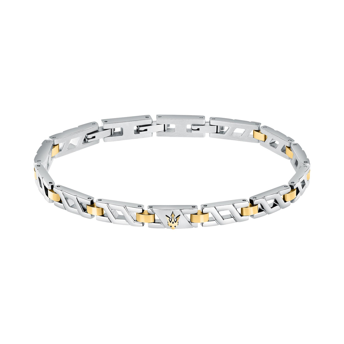 Maserati Iconic Bracelet with Ip YG 18.5+3CM