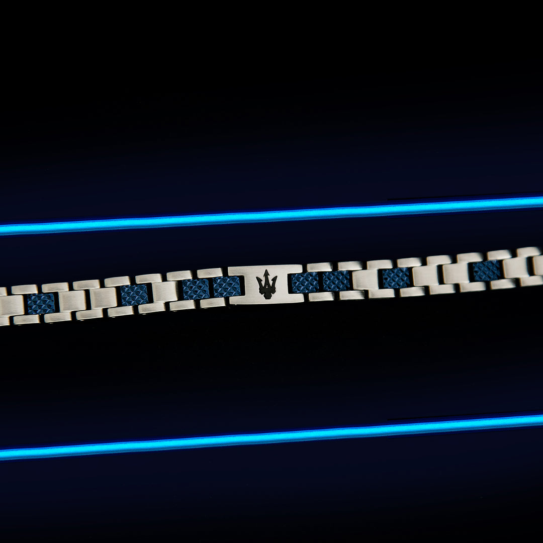 ICONIC BR SS BLACK+BLUE 18.5+3CM