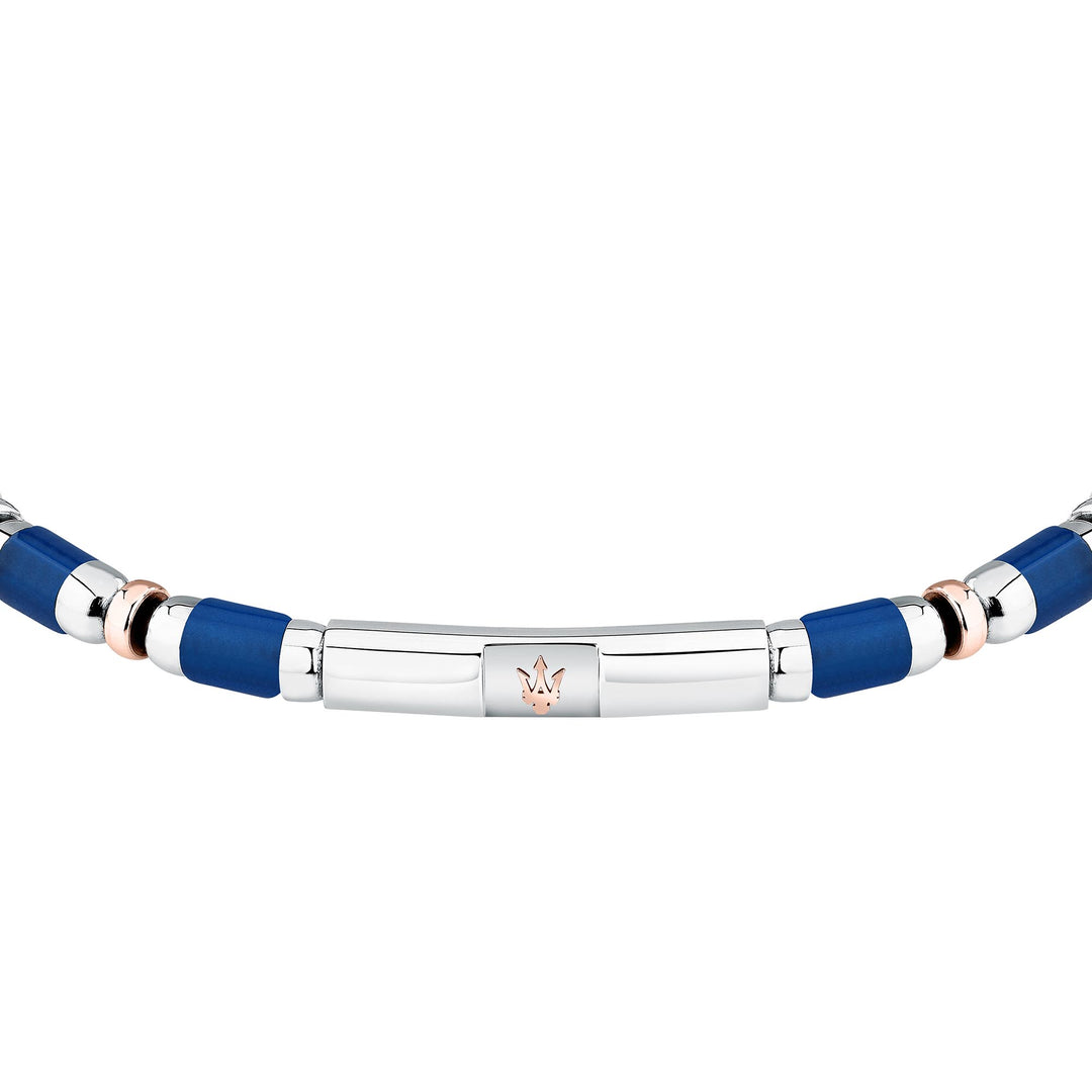 Maserati ICONIC BR. BLU AGATE & IP RG 19+3CM