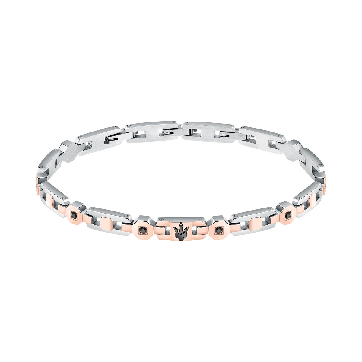 Maserati BR.IP RG+BLK Crystals 18+3.5CM