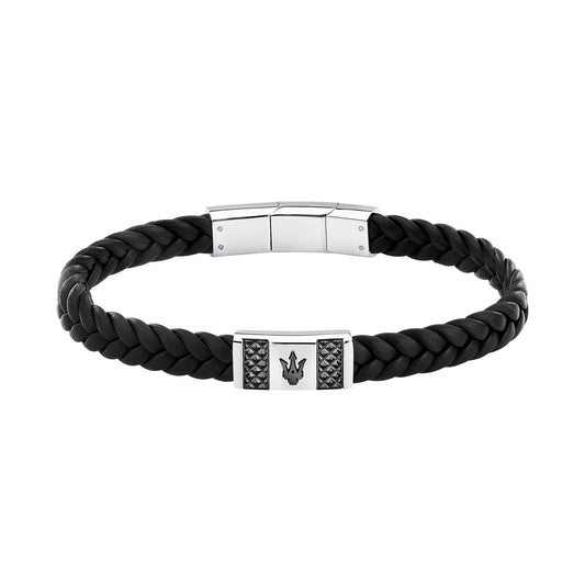 جلد معاد تدويره، سوار بلون البندقية، مقاس 19+1 سم