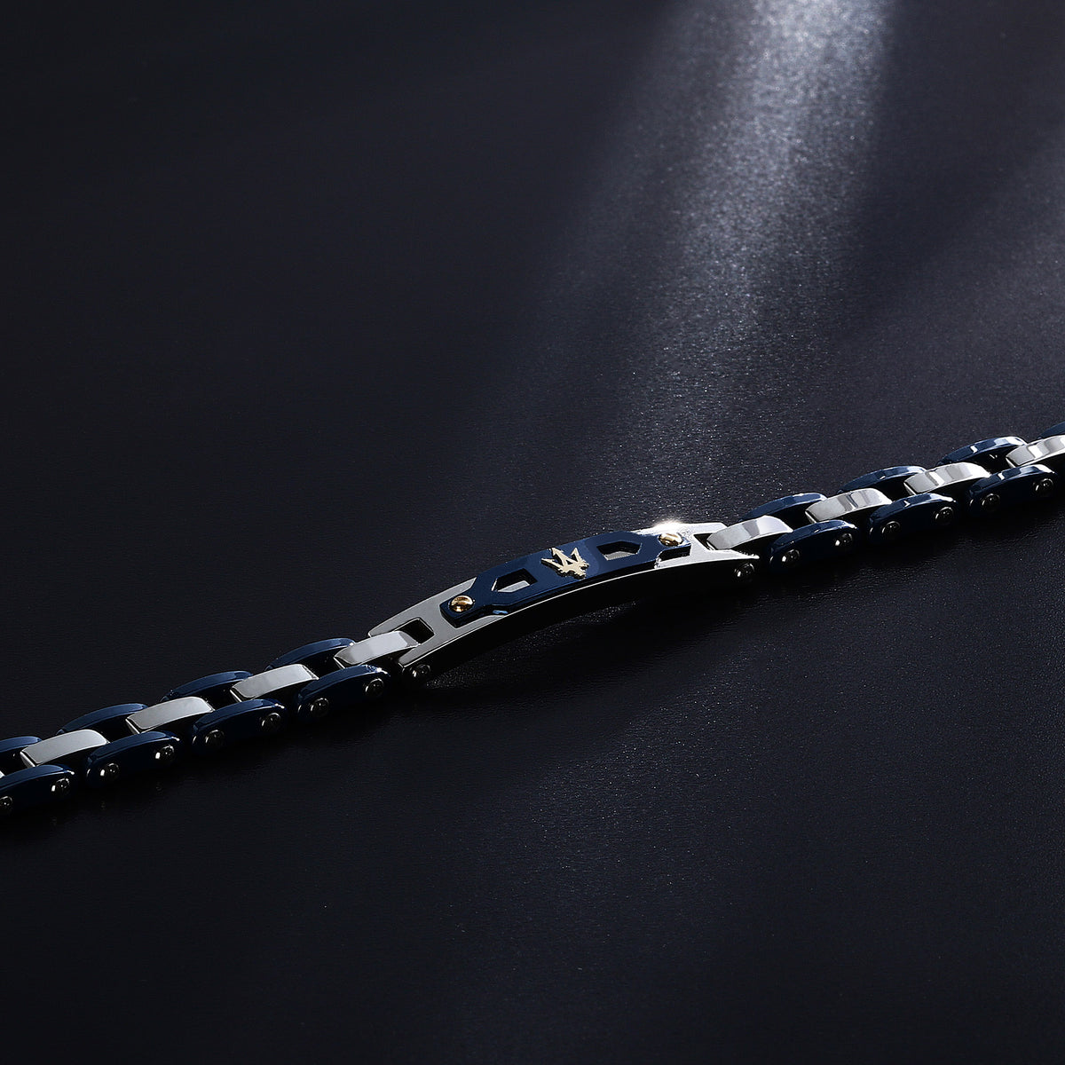 Ceramic Gold BR SS+YG750 Blue 18+3.5CM