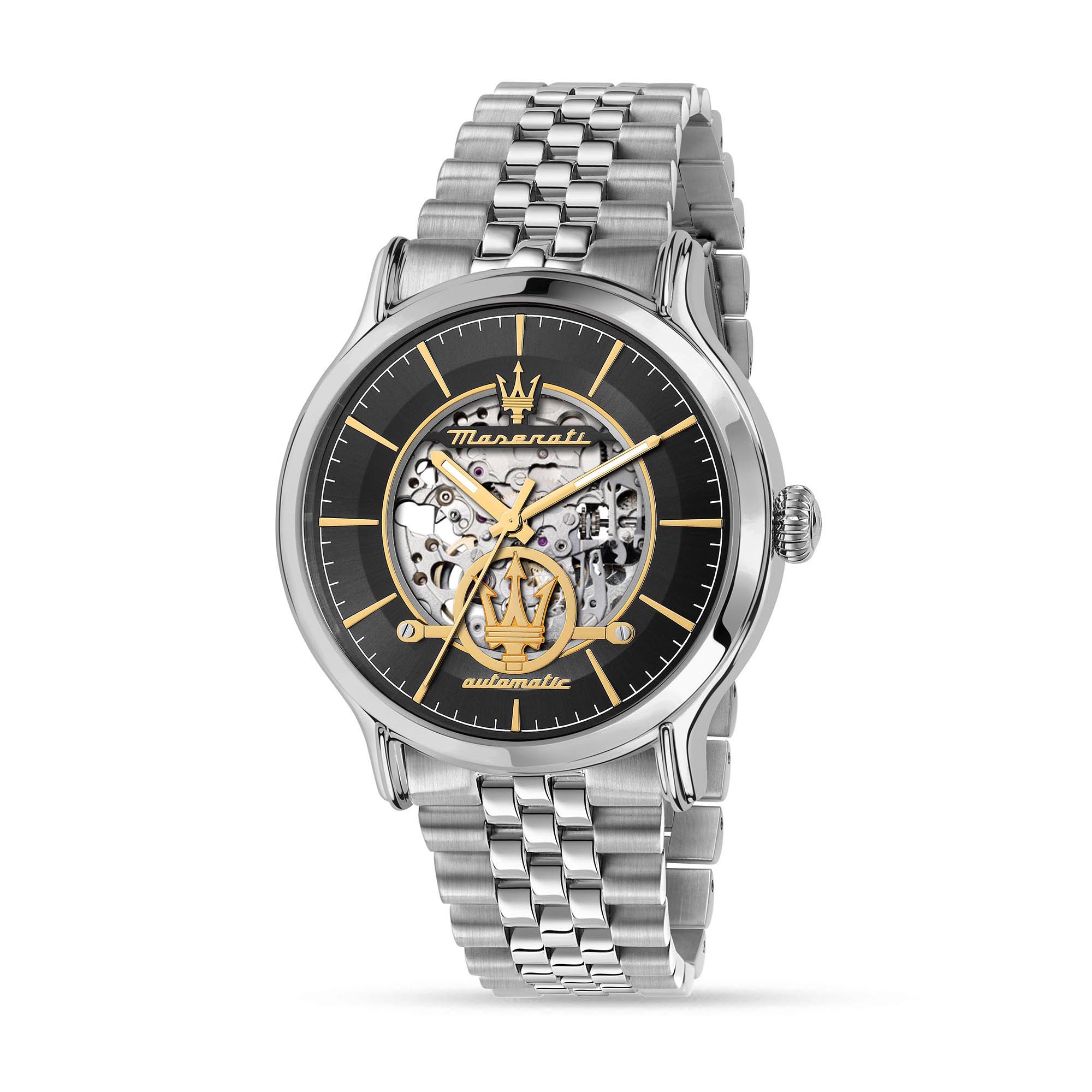 Maserati Epoca 42Mm Auto D.Gun Dial Ss Br Men's Watch – The Watch