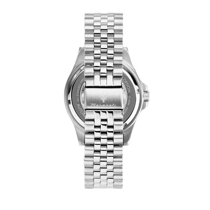 Maserati Sfida 44mm Auto Blue Dial Ss Br Men's Watch