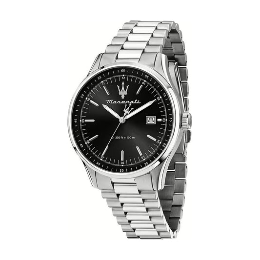 Maserati Sorpasso 42MM 3H Black Dial SS BR