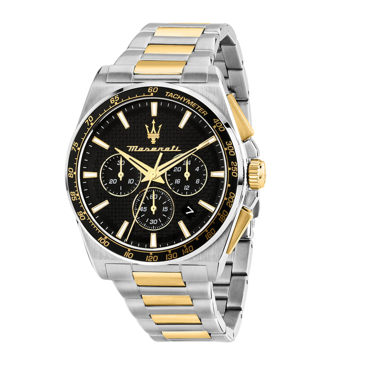 VELOCITA 43MM CHRO BLACK DIAL YG+SS BR