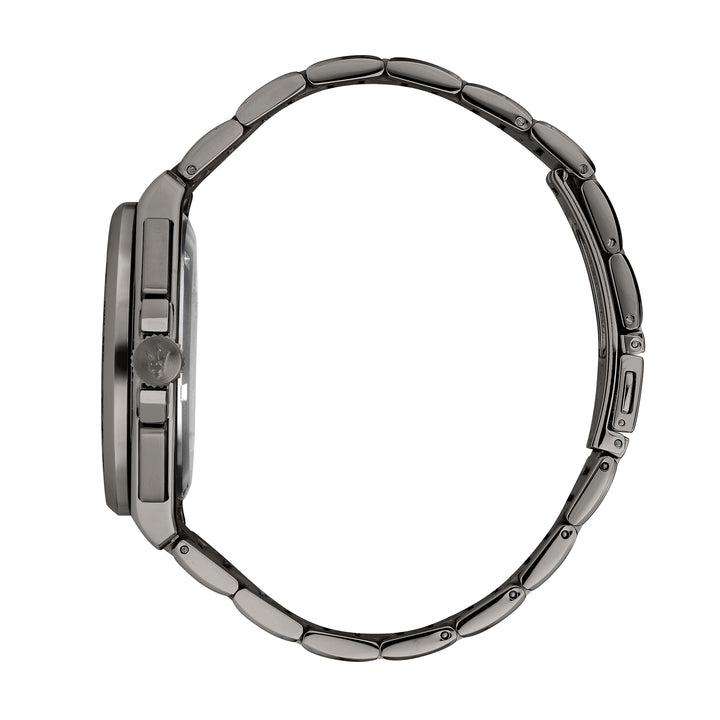 VELOCITA 43MM CHRO BLUE DIAL GUN BR