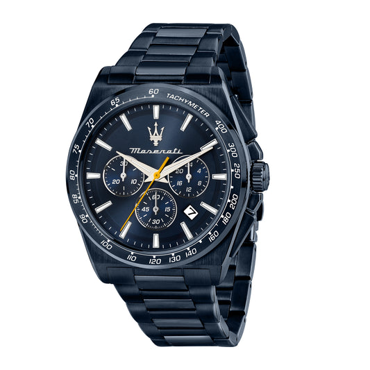 Maserati Velocita 45MM CHRO Blue Dial Blue BR