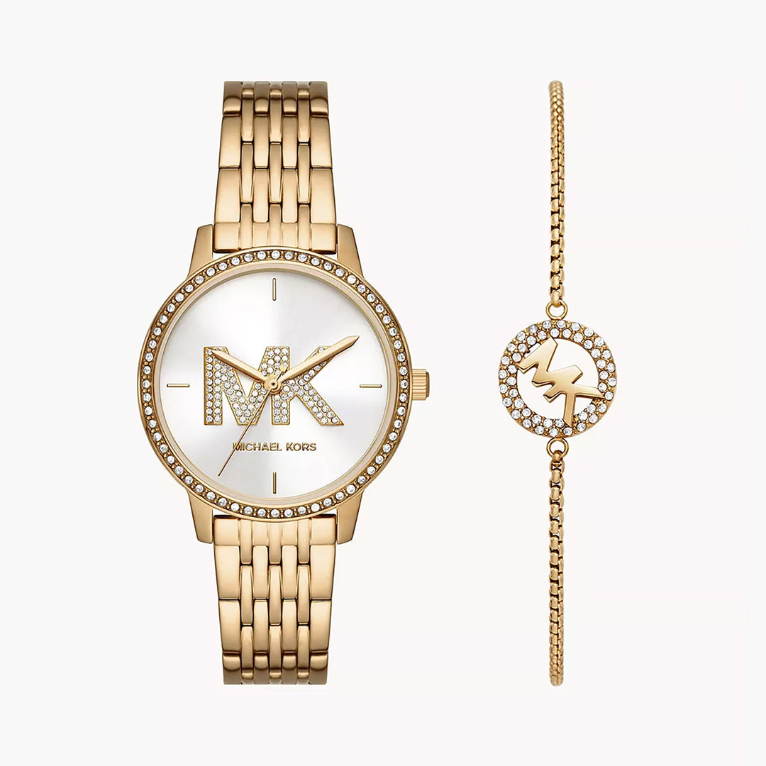 Michael Kors Melissa Women's Gold Stainless Steel Watch