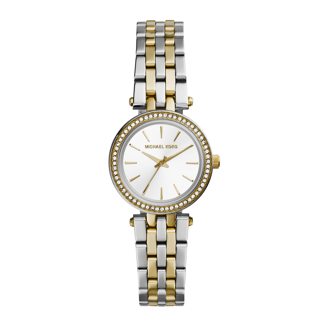 Michael Kors Women's Darci Three-Hand Two-Tone Stainless Steel Watch