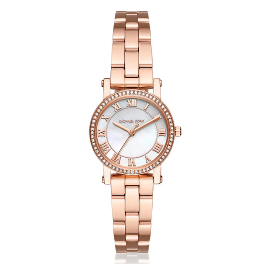 Michael Kors Norie Women's Rose Gold Stainless Steel Watch
