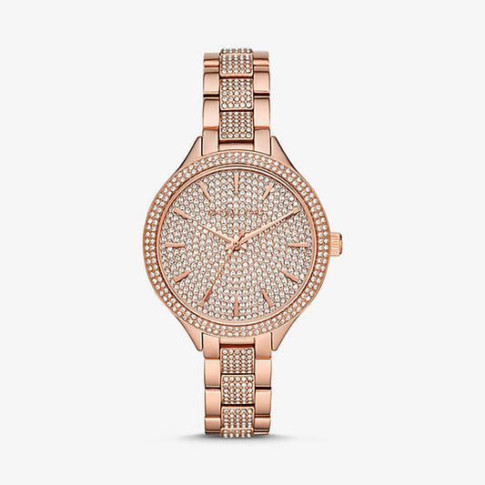 Michael Kors Aspyn Women's Rose Gold Stainless Steel Watch