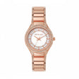 Michael Kors Three-Hand Rose Gold-Tone Stainless Steel Watch