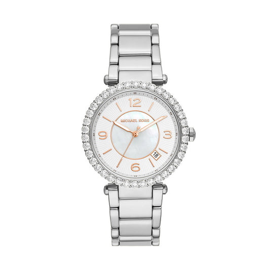 Michael Kors Parker Silver Women's Watch