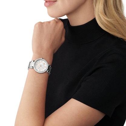 Michael Kors Parker Silver Women's Watch - MK4694