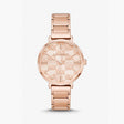 Michael Kors Addyson Women's Rose Gold Stainless Steel Watch
