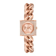 Michael Kors Women's MK Chain Lock Three-Hand