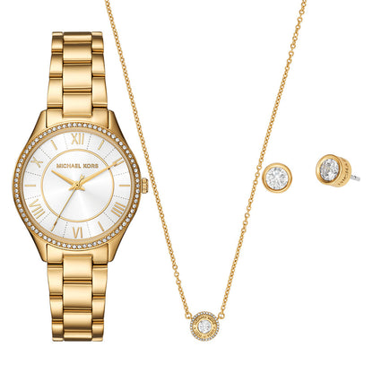 Michael Kors Lauryn Gold Women's Watch - MK4849SET