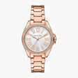 Michael Kors Kacie Three-Hand Rose Gold-Tone Stainless Steel Watch