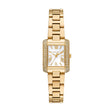Michael Kors Emery Three-Hand Gold-Tone Stainless Steel Watch