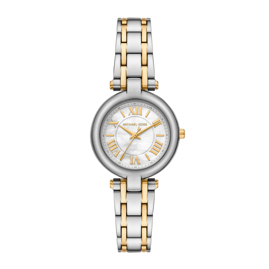 Michael Kors Women's Laney Three-Hand, Two-Tone Stainless Steel Watch
