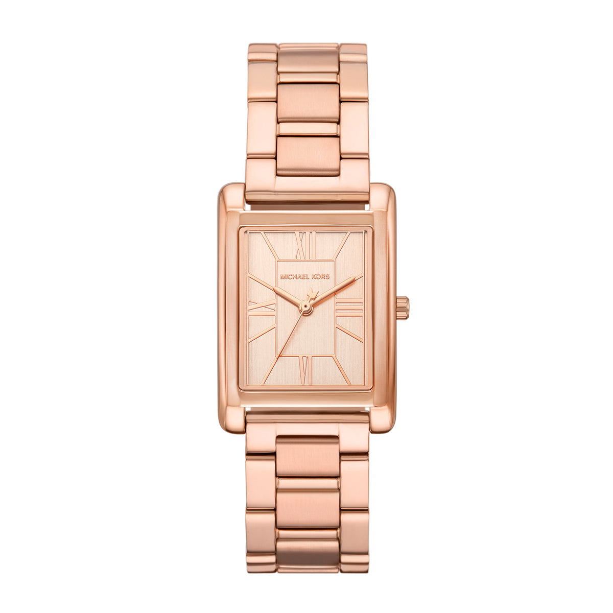 Michael Kors Women's Essex Three-Hand Rose Gold-Tone Stainless Steel Watch - MK4905