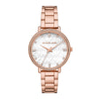 Michael Kors Women's Pyper Three-Hand Rose Gold-Tone Stainless Steel Watch