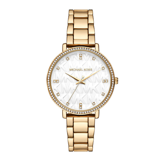 Michael Kors Women's Pyper Three-Hand Stainless Steel Watch