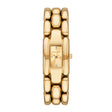 Michael Kors Women's Hally Two-Hand Gold-Tone Stainless Steel Watch