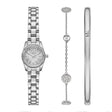 Michael Kors Women's Lexington Three-Hand Stainless Steel Watch Gift Set